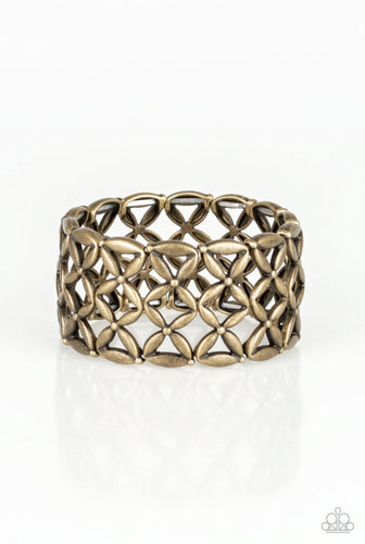 The BIG Bloom Brass Bracelet