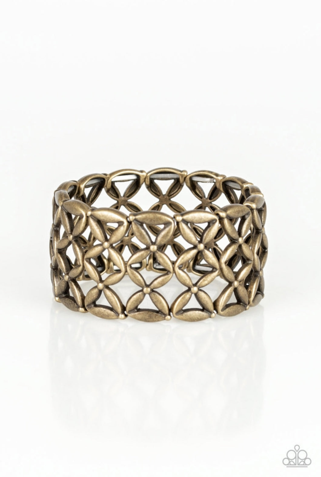 The BIG Bloom Brass Bracelet