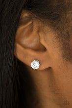 Load image into Gallery viewer, Just In TIMELESS - White Stud Earrings