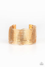 Load image into Gallery viewer, Paparazzi Retro Revamp - Gold Bracelet