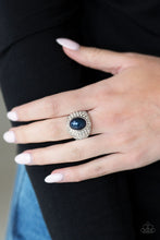 Load image into Gallery viewer, Paparazzi Glittering Go-Getter -Blue Ring