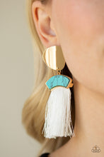 Load image into Gallery viewer, Insta Inca - Blue Earrings Paparazzi