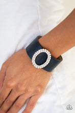 Load image into Gallery viewer, Paparazzi Center Stage Starlet - Blue Bracelet