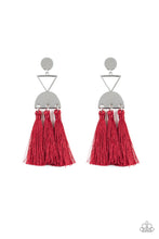 Load image into Gallery viewer, Trippin - Red Earrings