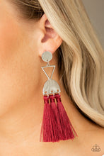 Load image into Gallery viewer, Trippin - Red Earrings