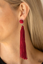 Load image into Gallery viewer, Tightrope Tassel - Red