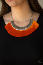 Load image into Gallery viewer, Paparazzi Might and MANE - Orange Necklace