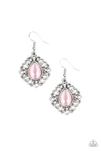 Load image into Gallery viewer, Paparazzi Totally GLOWN Away - Pink Earrings