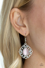 Load image into Gallery viewer, Paparazzi Totally GLOWN Away - Pink Earrings