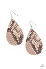 Load image into Gallery viewer, Paparazzi Hiss, Hiss - Brown Earrings