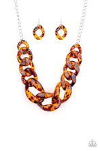 Load image into Gallery viewer, Red-Haute Mama Brown Necklace