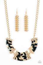Load image into Gallery viewer, Paparazzi HAUTE-Blooded - Black Necklace