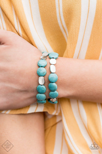 Simply Sedimentary Blue Bracelet