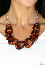Load image into Gallery viewer, Red-Haute Mama Brown Necklace